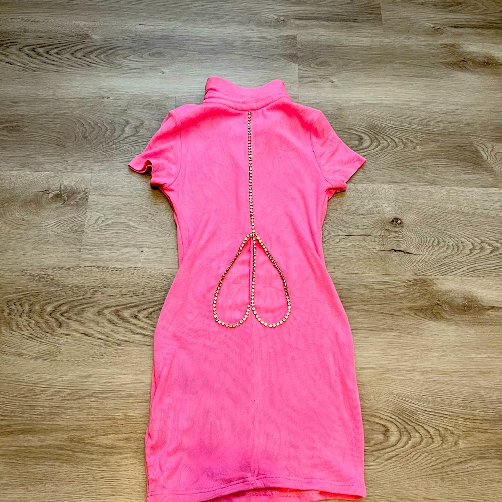 Pink Waydamin bodycon dress
